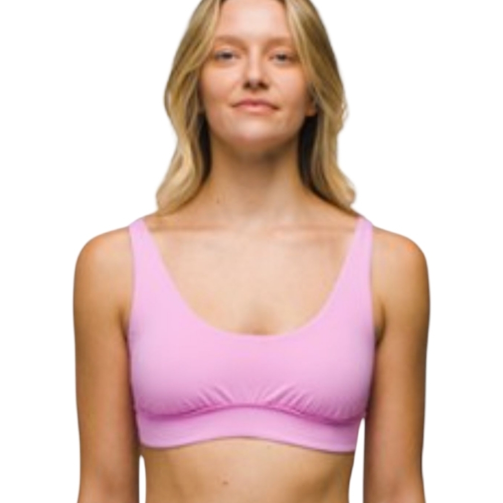 NWT Prana Mallorca Bikini Swim Top in Cosmos Pink Size Small